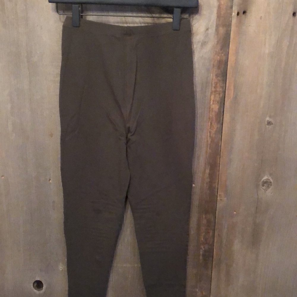 Zenana Premium Moto Leggings Dark Green Size Medium - Picture 5 of 17